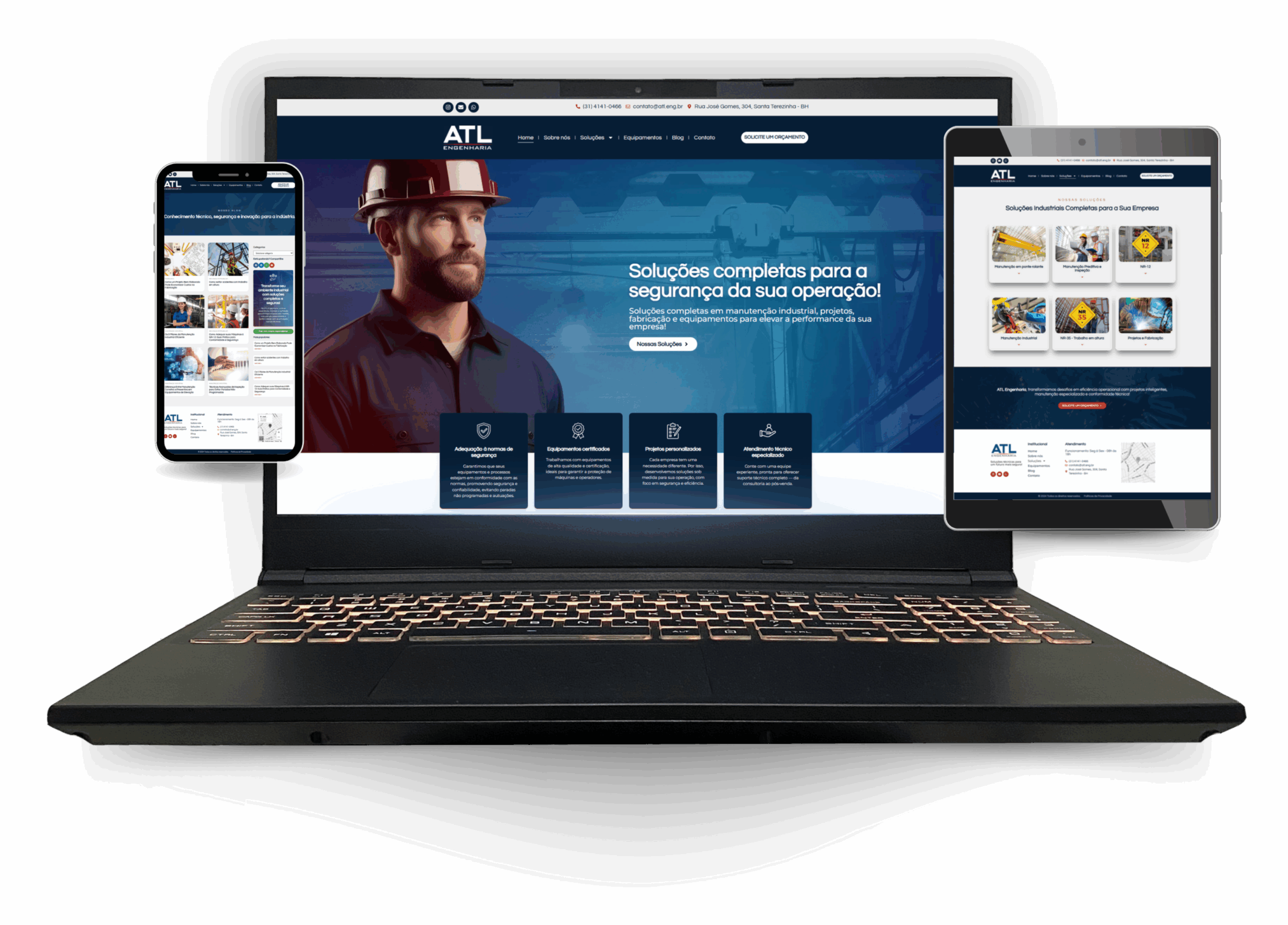 Website desenvolvido pela Glaufa Edições